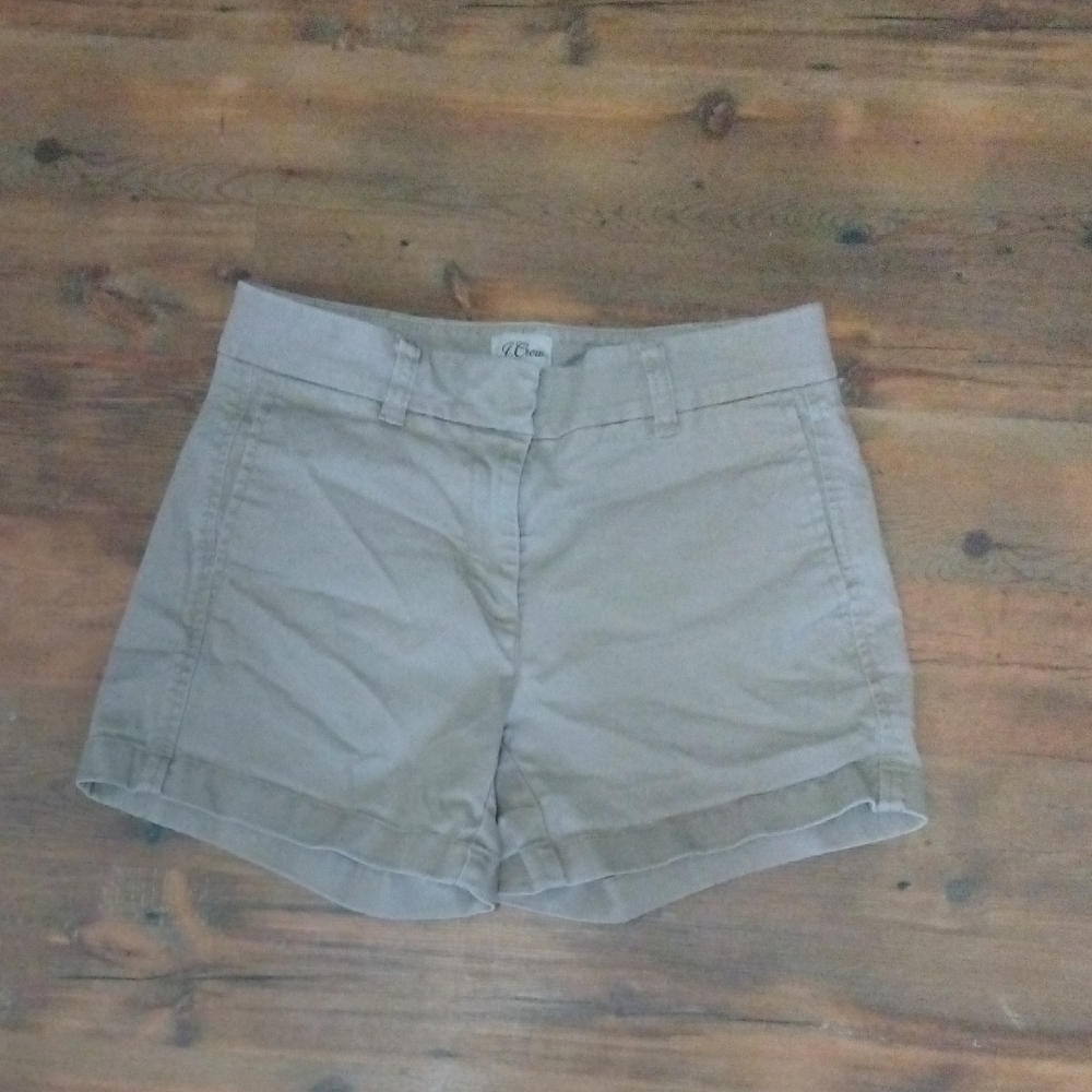 J. Crew Women's Khaki Cargo Shorts